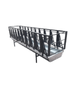 Dwustronny karmnik z blokadą dla owiec