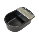 Metalowe poidło dla owiec i kóz